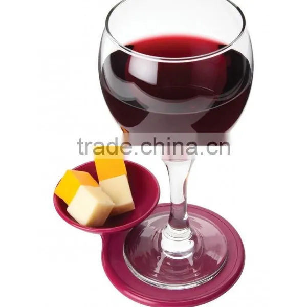 2016 Wholesale Set of 4 Plastic Drinks and Snacks Coasters photo-2