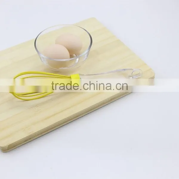Novelty Yellow Silicone Whisk With Soft Acrylic Handles photo-3