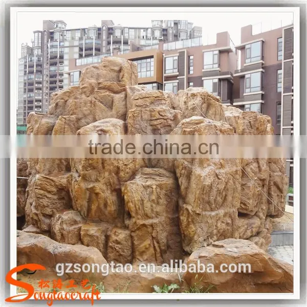 Artificial Stone Fountain Outdoor Can be Customized Fiber Glass Artificial Fountain for Sale photo-5