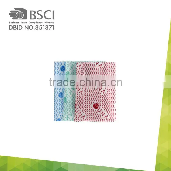 Biodegradable Fabrics/ Eco-friendly Spunlace Nonwoven Household Wiping Nonwoven Wipers photo-4