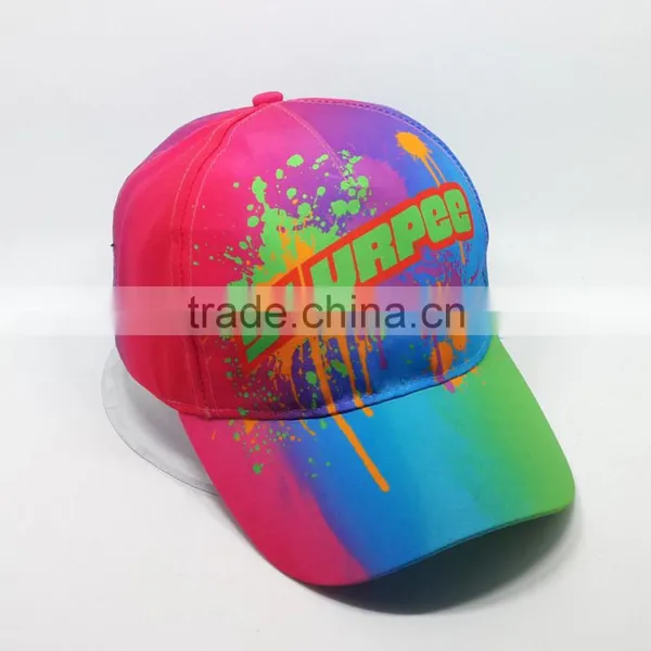 2016 Cheap Soft Microfiber Running Sport Hat /fold Cap With Printed LOGO photo-2