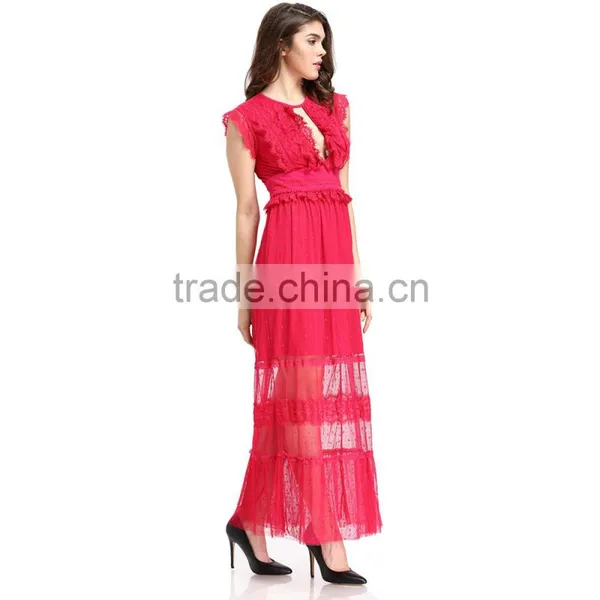 Sexy Lady One Piece Long Frog Latest Dress Design Picture photo-4
