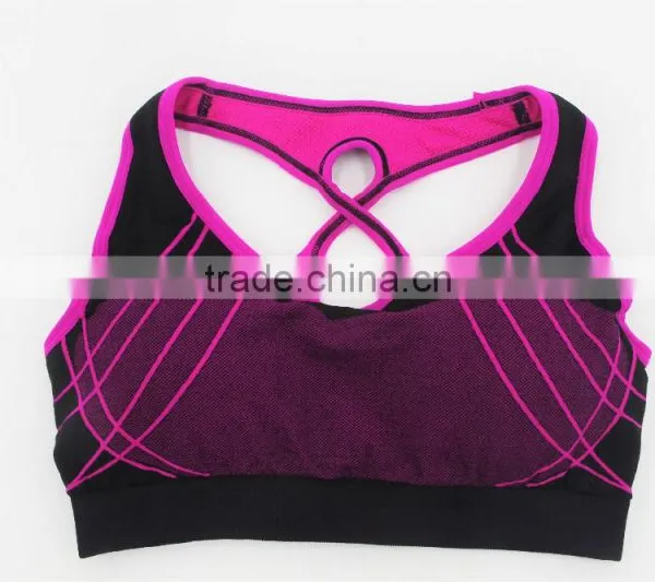 Fashion Genie Bra for Athletes/new Style Seamless Sports Bra photo-2