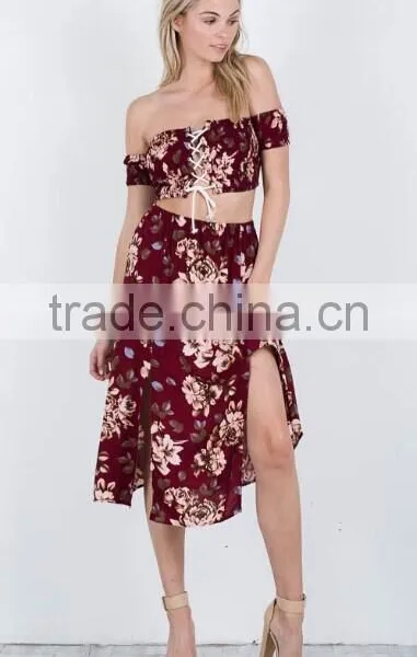 2017 Fashion Summer New Dress for Floral Print photo-2