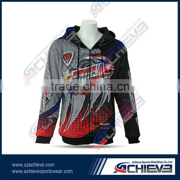 Custom Sublimated Men Hoodies Zipper Cardigan Jackets,wholesale Fashion Wool Pullover Longline Hoodies photo-3