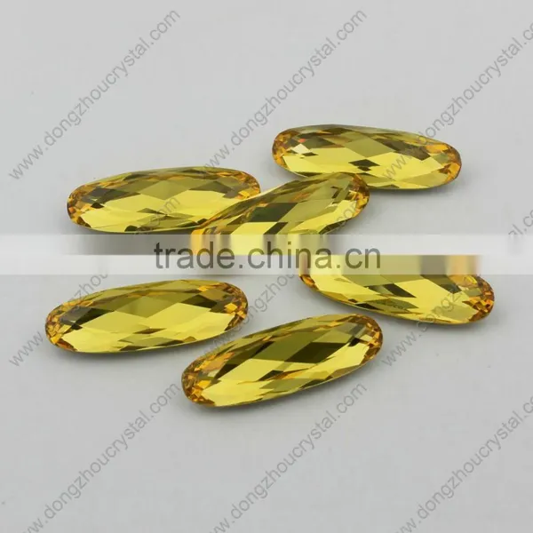 Point Back Decorative Crystal Glass Beads for Evening Dresses photo-5