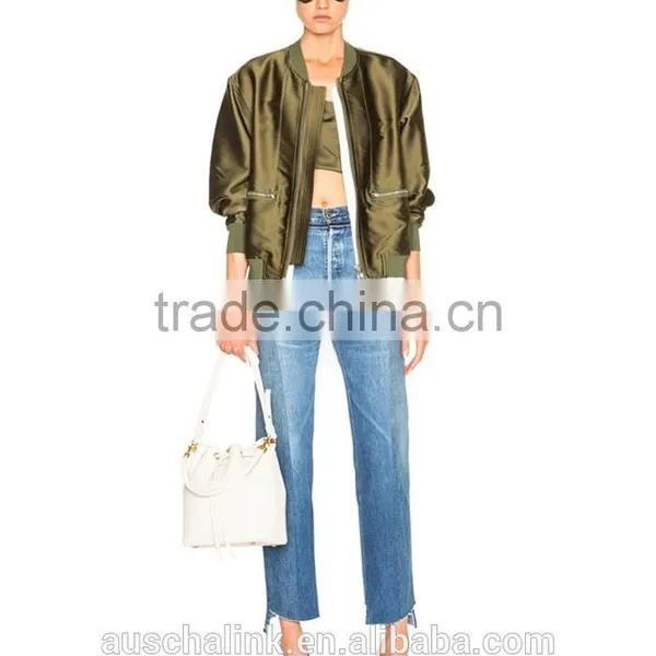 New Style Personalized Custom Bomber Jacket Wholesale Factory Price photo-3