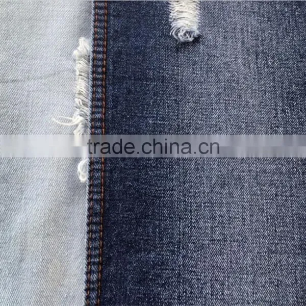 8-12 oz Cotton Polyester Denim Blue Twill Woven Fabric 2436 for Jeans Shoes Toy Bag Shirt Skirt Pants Shorts Jacket Cheap Price