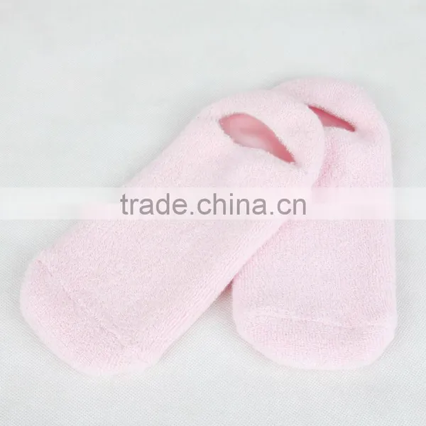 Heel Moisture Socks Gel Cushion Heel Support photo-2