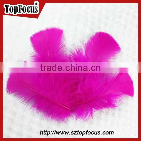 Wholesale Dyed Mixed Color Fluffy Turkey Marabou Artificial Feathers photo-4