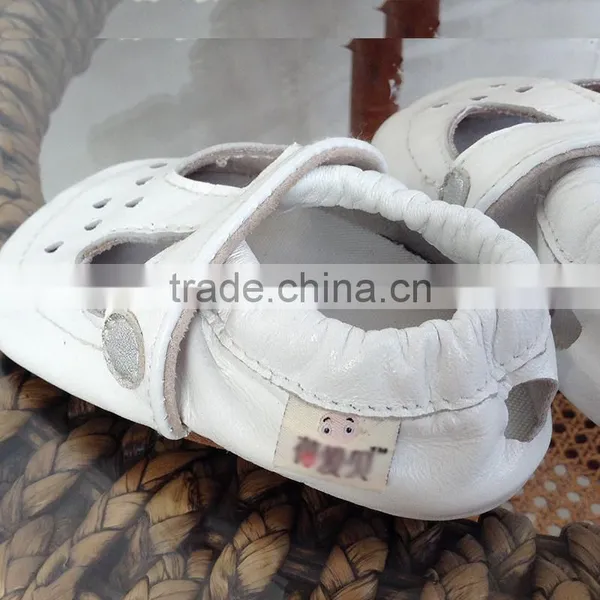 New Born Baby New Design Hand Made Cheap Real Leather Shoes photo-2