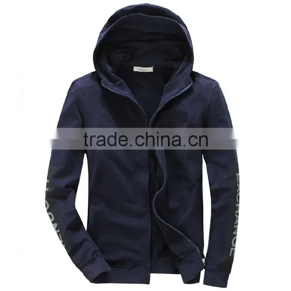 2016 New Product Fashion China Wholesale Professional Custom Zipper Hoodies photo-2