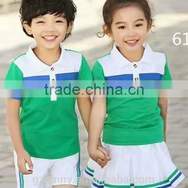 Chinese Factory Custom Summer School Uniform for Primary Students photo-2