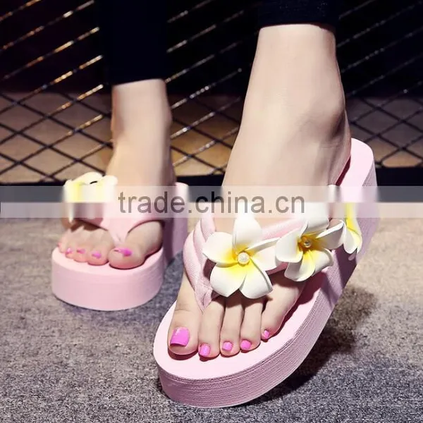 Zm35643a Low Price Ladies Flat Sandals Wholesale Summer Beach Slippers photo-2