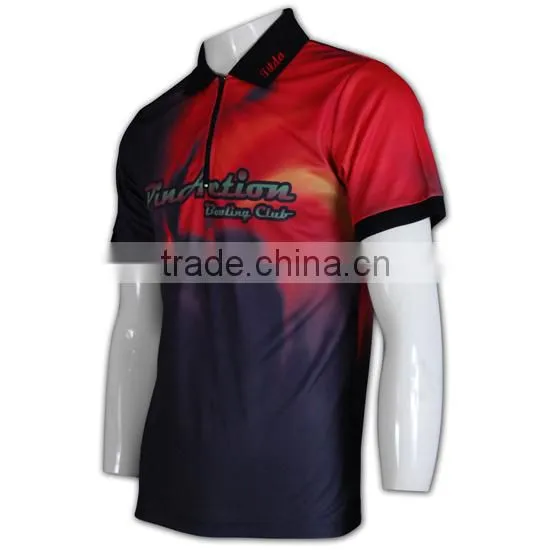 Best Selling Dye Sublimated Printed Men Polo Shirt Printing photo-2