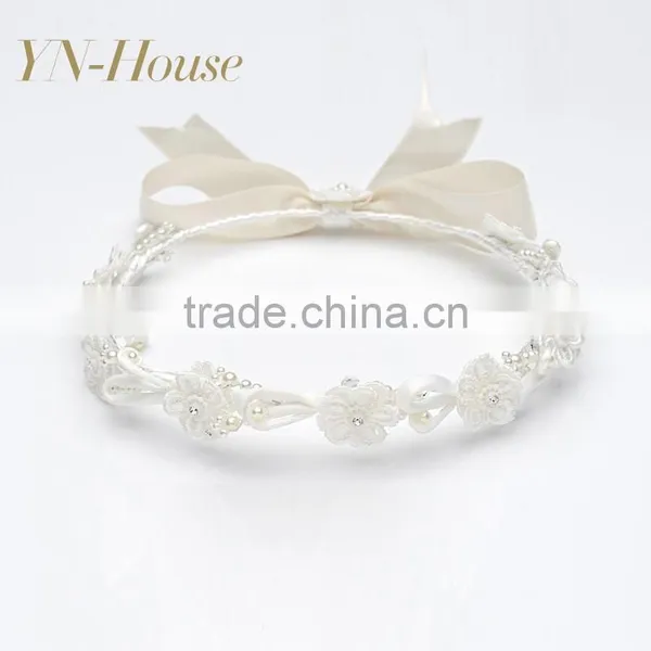 Beautiful Princess Style Headpiece With Flower photo-2