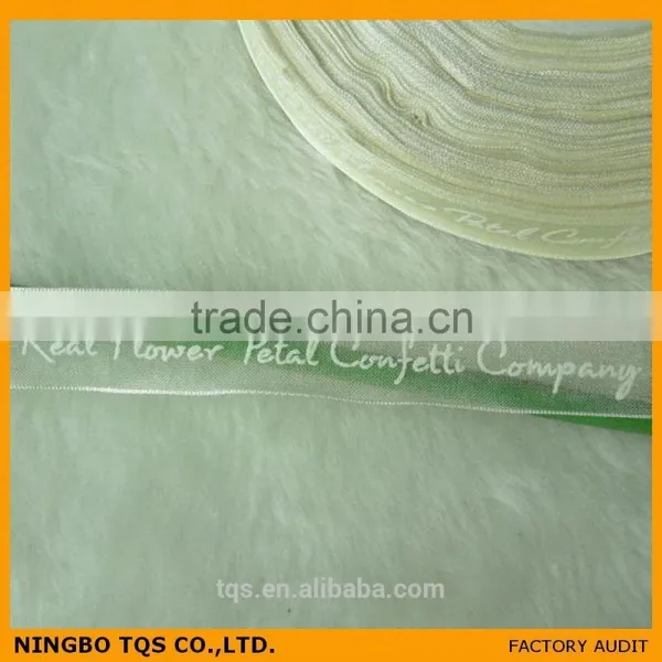 2cm Foaming Printed Orgnza Ribbon photo-3