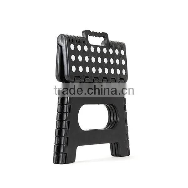 Portable Plastic Black Folding Step Stool photo-2