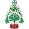 Cute 2D Quartz Movement Gear Table Clock Of Christmas Tree