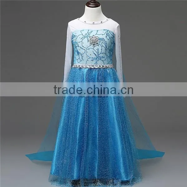 Hot Movie Cosplay Costume Dress for Girls Evening Dress Latest Dress Designs for Children photo-2