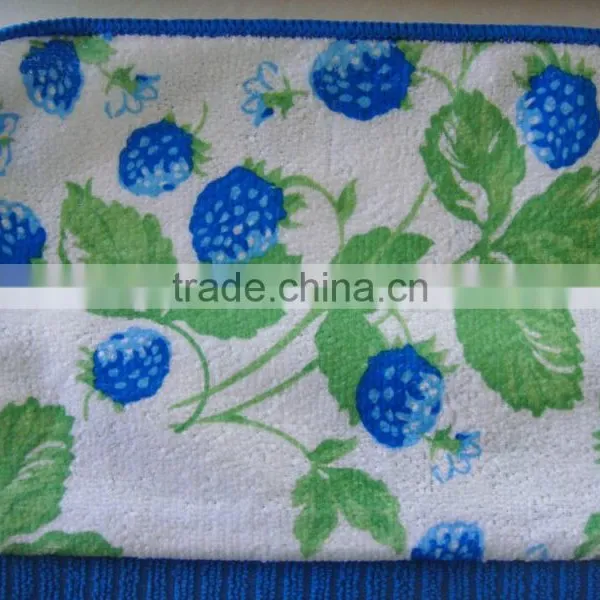 High Quality Square Printed Kitchen Towel photo-2
