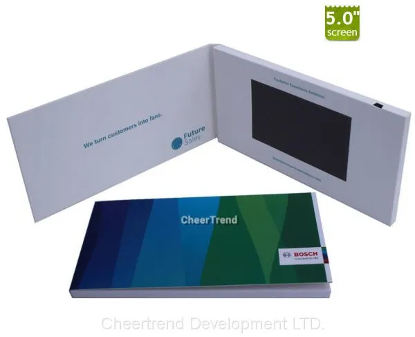 Best Sellling! 5'' A5 Inch Card Video 2gb,electronic Card,custom Video Greeting Card photo-4