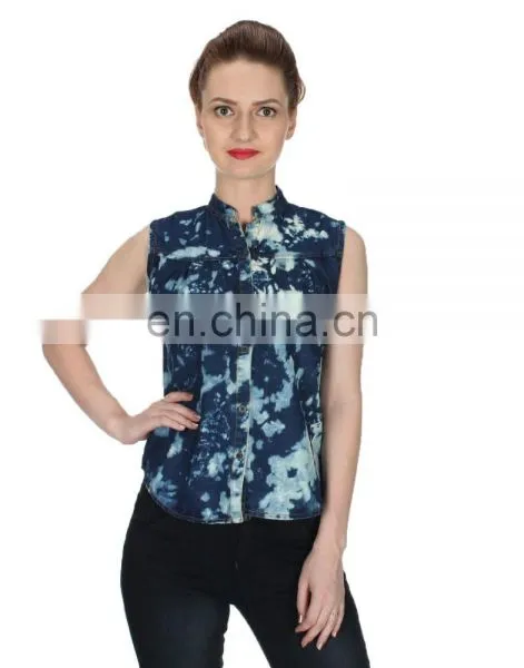 CLOUD DENIM TOP