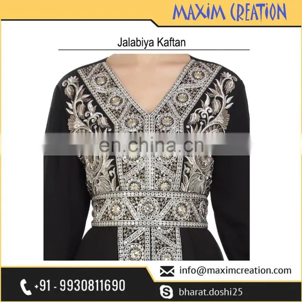 Oriental Robe Dress For Arabian Women's With Unique Embroidery Design 6364 photo-2
