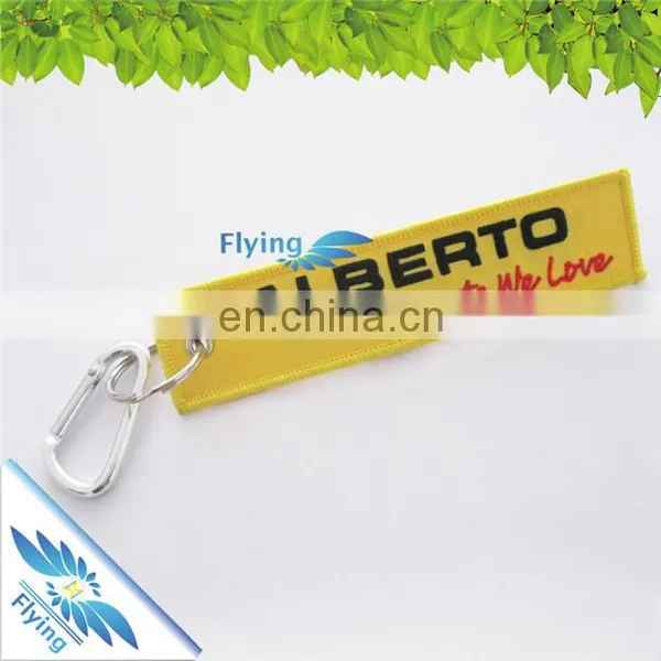 Fashion Embroidery Key Ring Decoration, Awesome Custom Shape Embroidery Key Chain for Cheap Sale photo-5