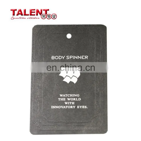 Custom Private Design Fashion Garment Hang Tag for Lady photo-2