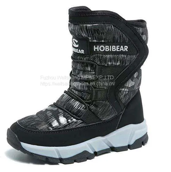 Boy's Snow Boots Warmth Children Cotton Winter Boots