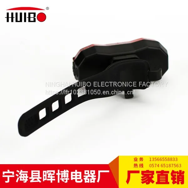 USB Rechargeable Bicycle Lamp Taillight photo-5