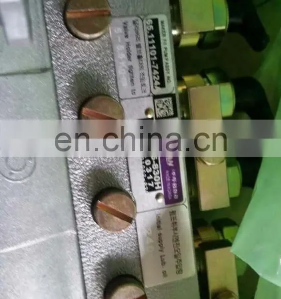 Daewoo Solar 255LC-V Excavator Engine Parts Injection Pump SL255LC-V Fuel Pump P/N 65.11101-7391 photo-3