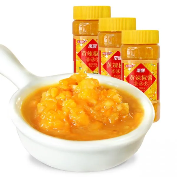 The Super Spicy Chili Sauce 500g Yellow Lantern Chili Sauce From Nanguo in Hainan Island photo-5