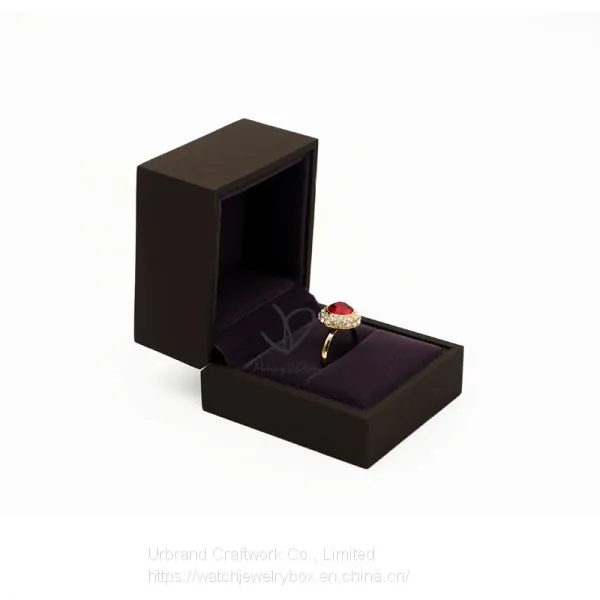 Matte painted wooden jewelry set boxes Custom Logo Wooden Jewelry Gift Packaging Boxes With Factory Price. photo-3