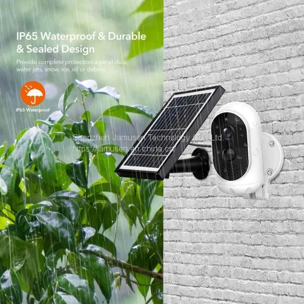 Eken 1080P WiFi Wireless Solar Camera With Security Camera IP PIR Alarm photo-2