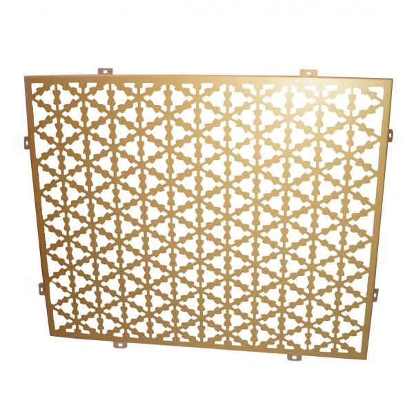 Laser Cut Home Living Furniture Metal Room Divider / Decorative Metal Screen photo-2