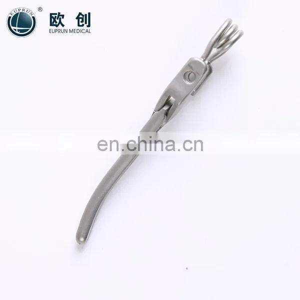 Laparoscopic Instruments Clip Applier/Laparoscopic Bulldog Clip Forceps/10*330mm photo-5