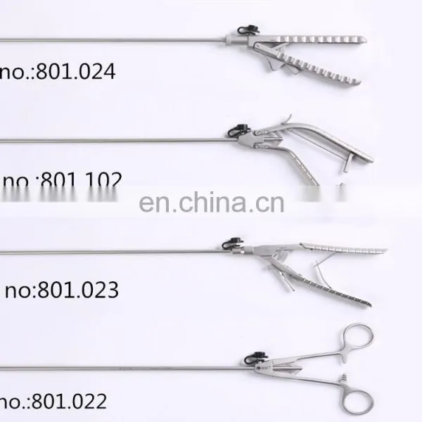Reusable Laparoscopic Instruments V-SHAPE Needle Holder photo-5