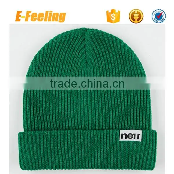 Wholesale Beanie Hat With Woven Label photo-4
