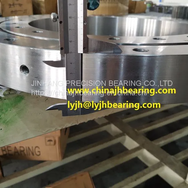 MTO-324T Belong to Four Point Contact Ball Slewing Bearing Without Teeth520.3x323.85x52.4mm photo-3