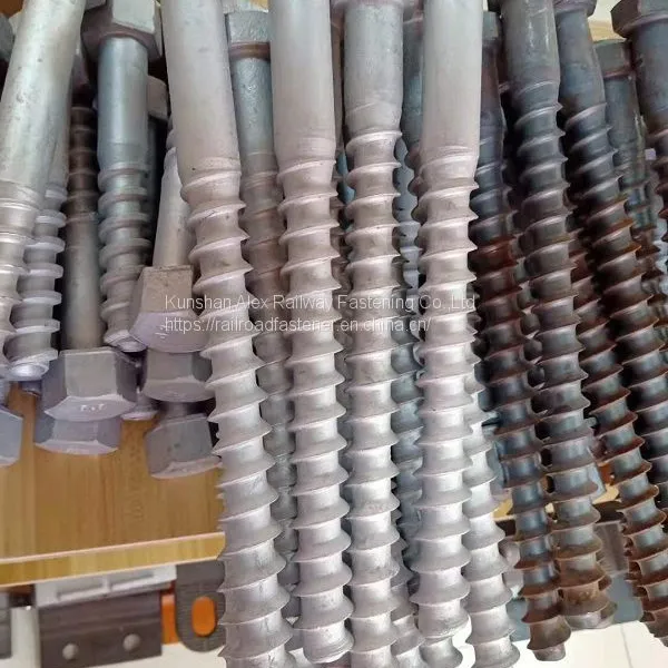 Hexagon Head S1 Screw Spike According to GB/T3098.1 for Railroad Fastening photo-4