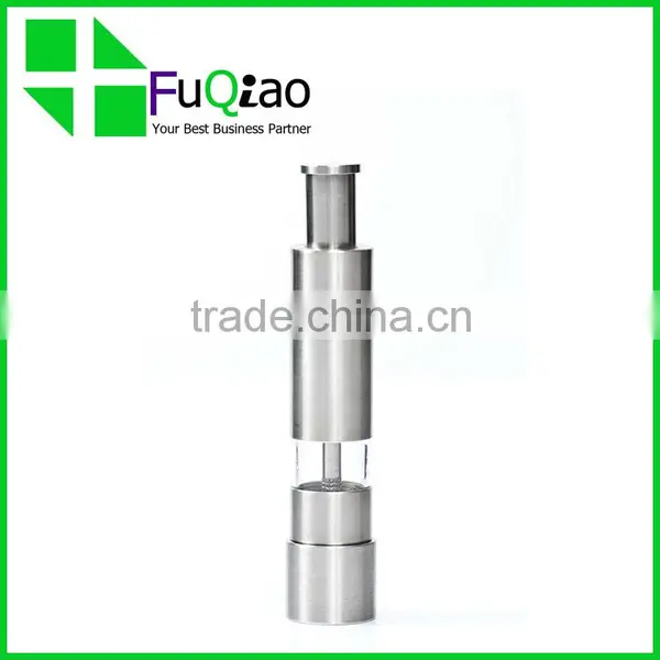 Hot Sale Customed Package Cooking Tools Manual Stainless Steel Black Pepper Grinders photo-4