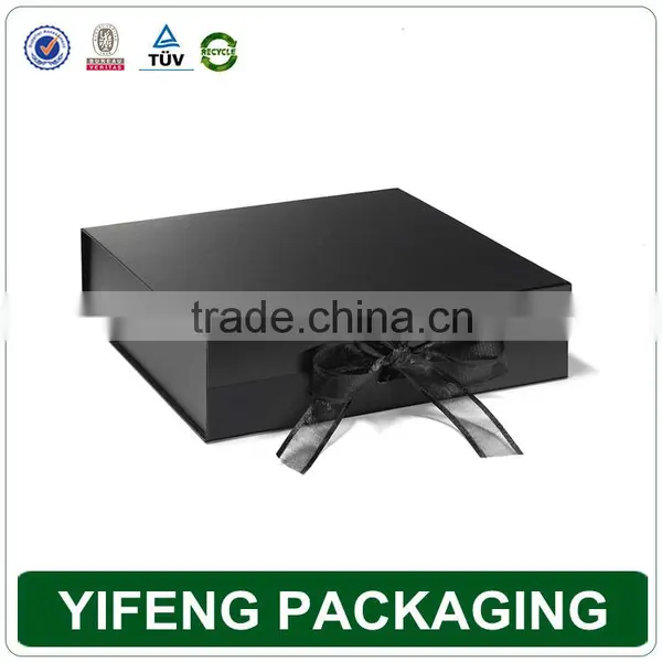 Logo Printed Custom Cheap Cardboard Box With Ribbon for Packaging photo-6