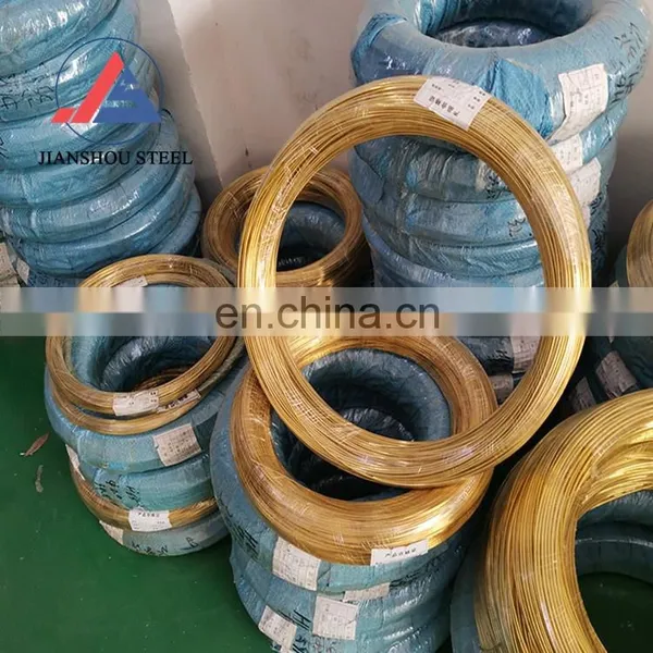 Cheap Price 1mm Diameter Brass Wire Coil H59 H62 H68 Copper Wire Price per kg photo-2