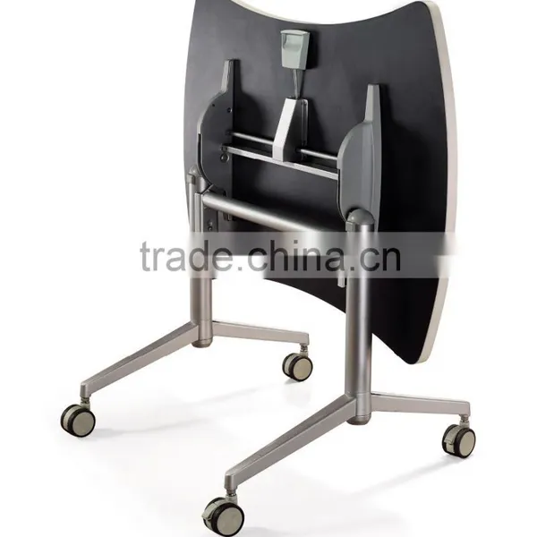 New Design Folded Aluminum Desk Meeting Hall Table With Wheels HD04A1-E photo-4