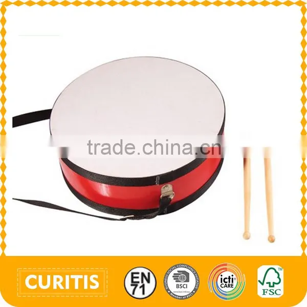 2014 China New Innovative Product Child Toys Educational Wooden Learn Toy Wood Toy Musical Instruments Like Drums Toy Hand Drum