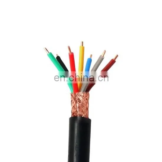 Heavy Duty Myanmar Electric Wire and Control Cable Copper Wire Braid Shielding Control Cable for Auto photo-3