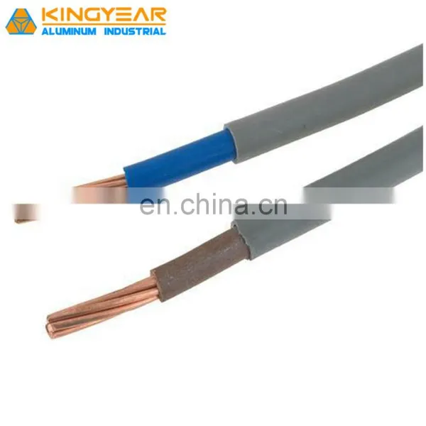 Flat Electric Wire 4mm2 Low Voltage PVC Insulated Building Wire With Factory Price photo-2