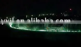 Music Fountain Built in Lake (Forest Sports Park, Qinhuangdao City)